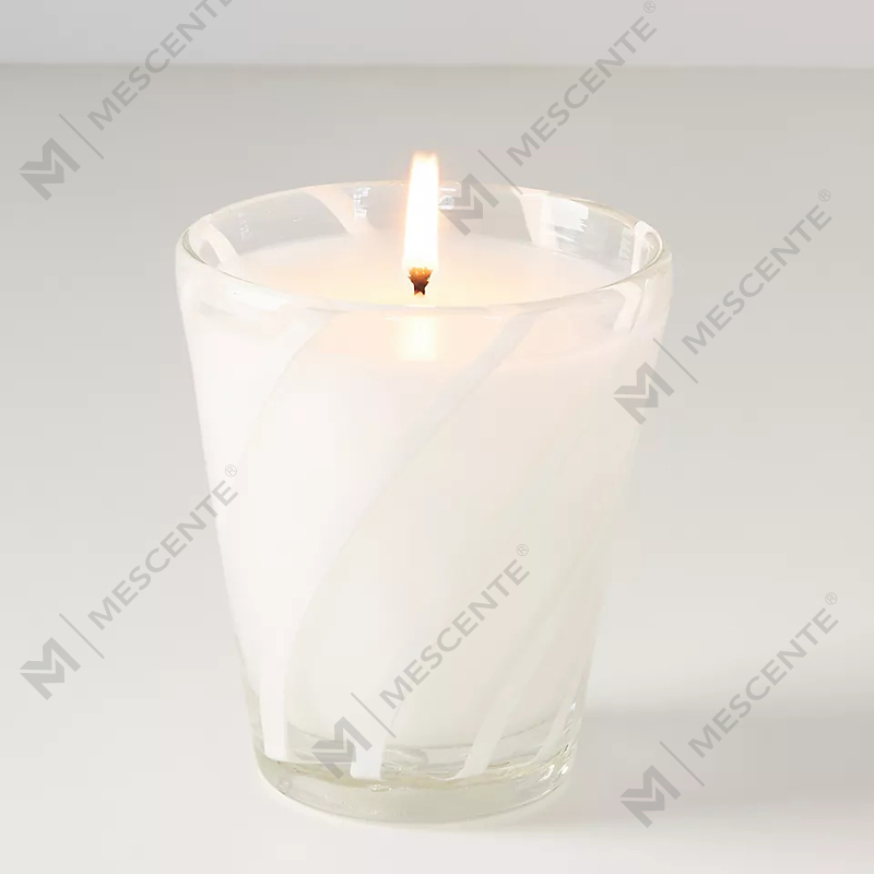 M&Scent Luxus-Duftkerzen aus weißem Sojawachs mit personalisiertem Logo für Hochzeiten