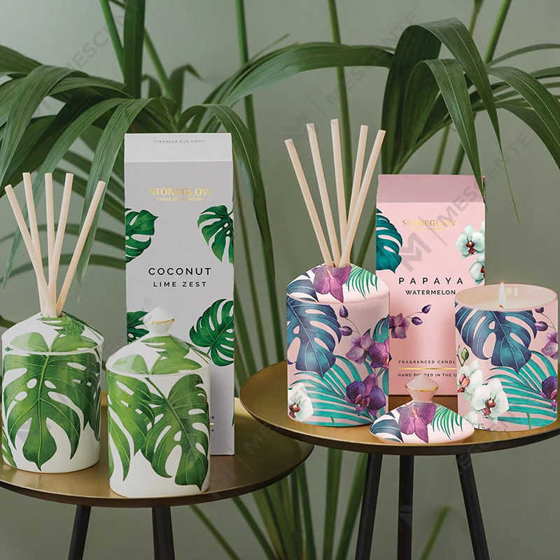 M&Scent Special Design Color Urban Botanics Tumbler-Kerze mit Faltschachtel