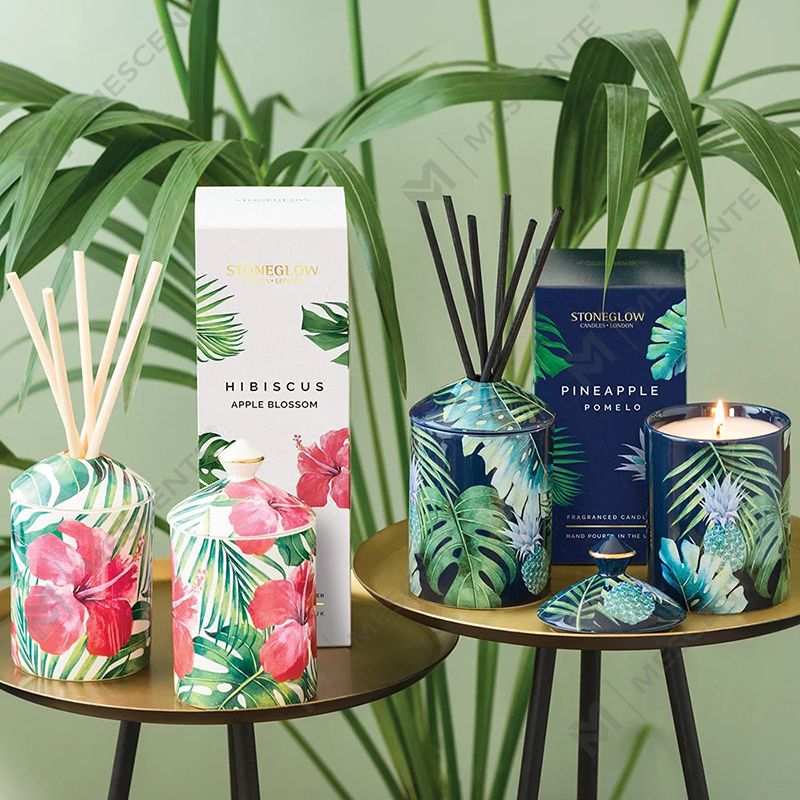 M&Scent Special Design Color Urban Botanics Tumbler-Kerze mit Faltschachtel