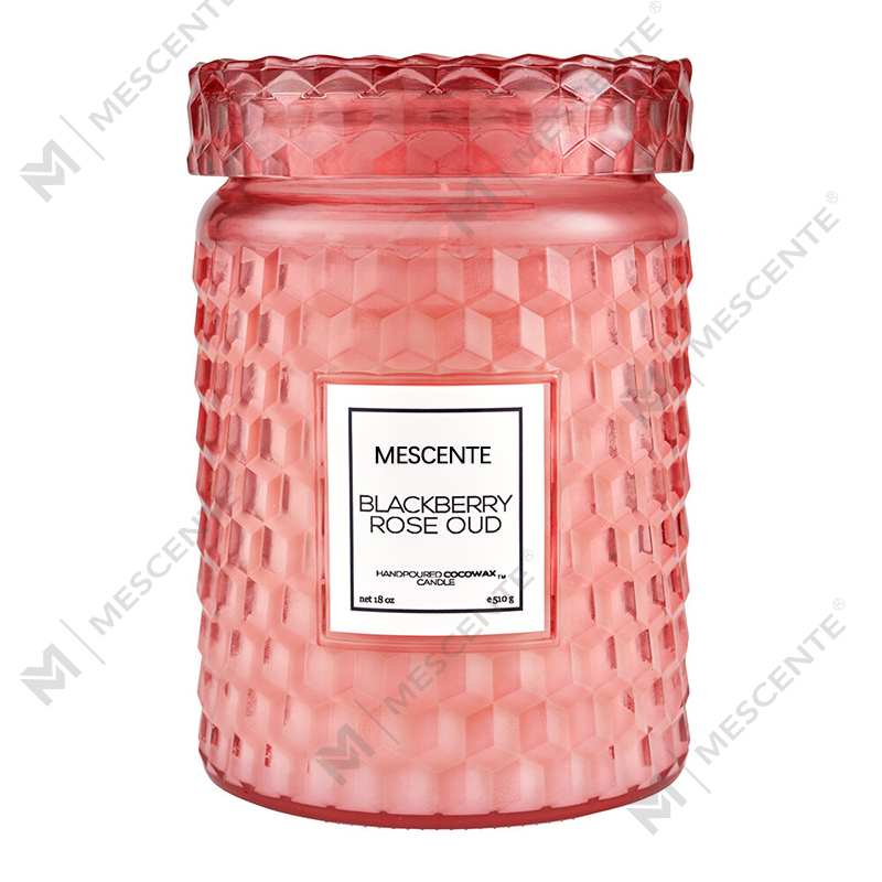 M&Scent Custom Weihnachtsdekoration Blackberry Rose Oud Icon Kerze