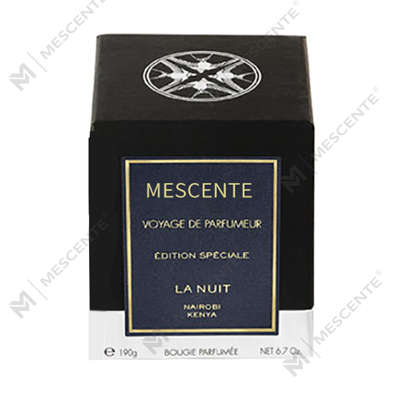 M&Scent Handgefertigter Luxus-Glashalter, Säule, Vanille-Duftkerze mit Kristallen