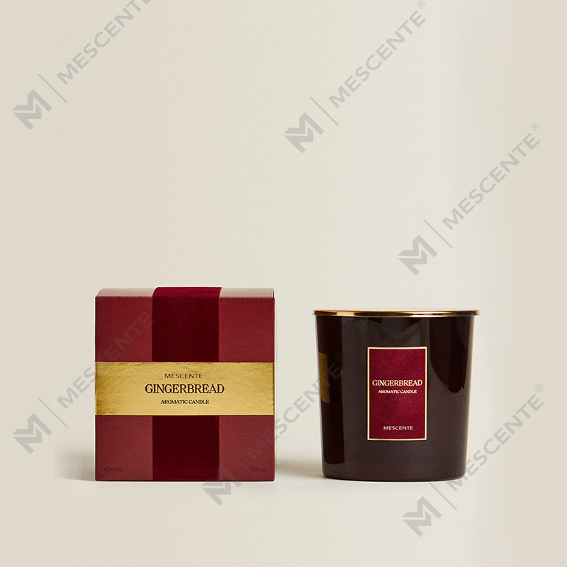M&Scent Custom Luxuskerzen mit 3 Dochten, personalisierte Private-Label-Duftkerze aus schwarzem, mattem Glas