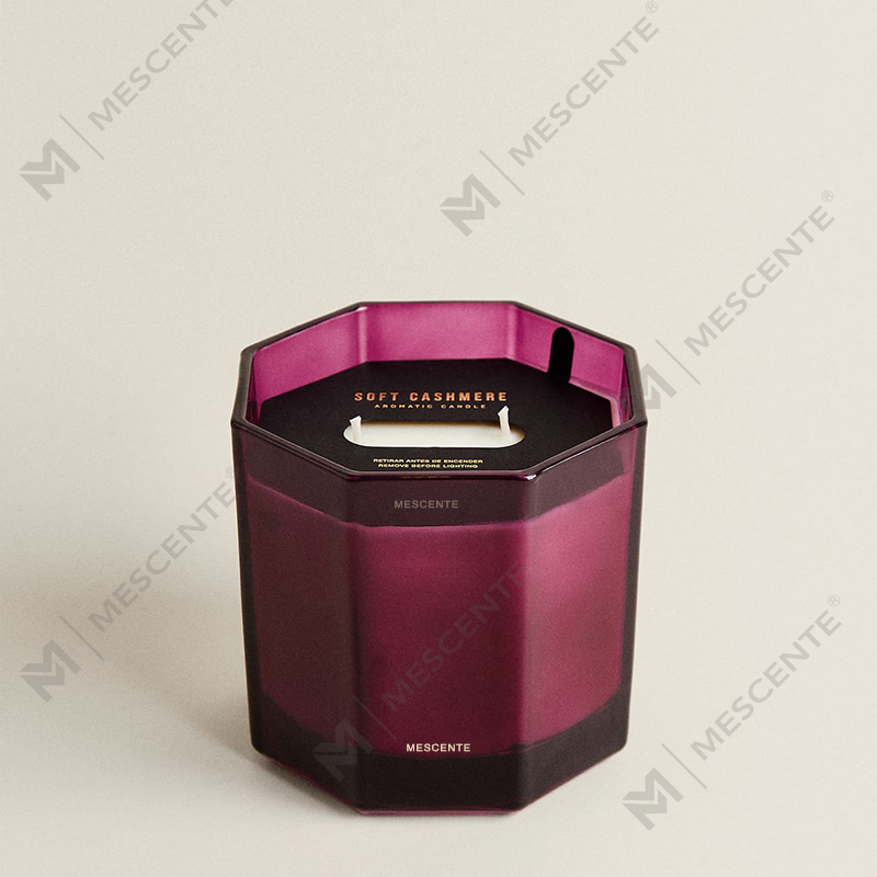 M&Scent Luxus-Weihnachtsduftkerzen, Aromatherapie-Aroma-Sojawachskerzen in schwarzer Geschenkbox aus Glas