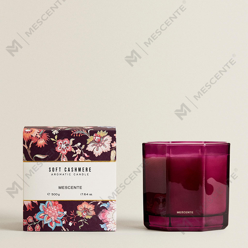 M&Scent Luxus-Weihnachtsduftkerzen, Aromatherapie-Aroma-Sojawachskerzen in schwarzer Geschenkbox aus Glas