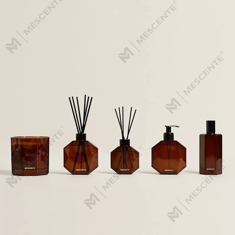 M&Scent maßgeschneiderter Luxus-Eigenmarken-200-ml-500-ml-Heim-Red-Diffusor mit Box