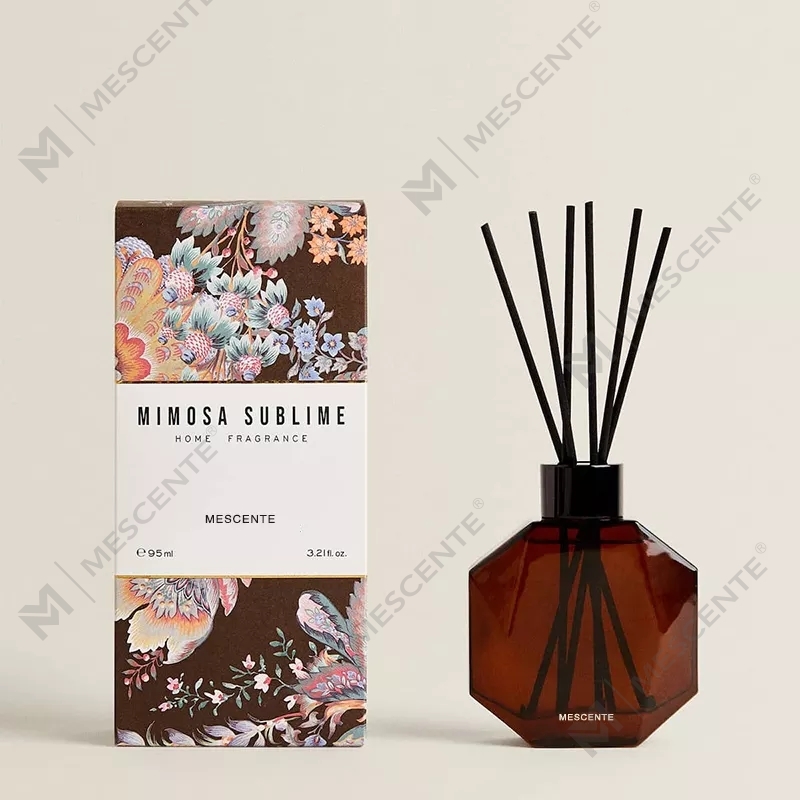 M&Scent maßgeschneiderter Luxus-Eigenmarken-200-ml-500-ml-Heim-Red-Diffusor mit Box