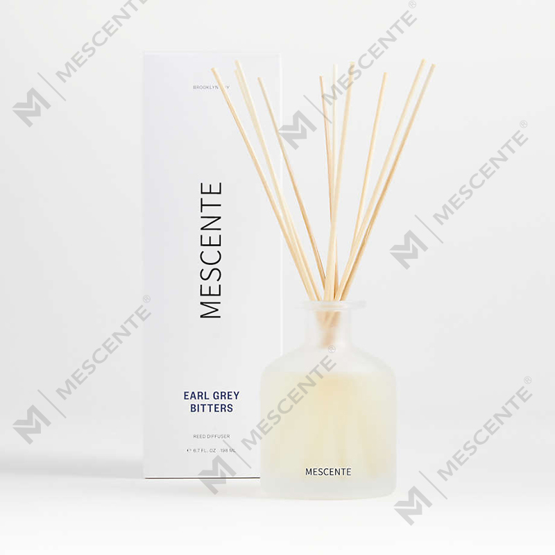 M&Scent luxuriöses Private-Label-Geschenkset mit Duftstäbchen-Diffusor in lila Farbe und Box