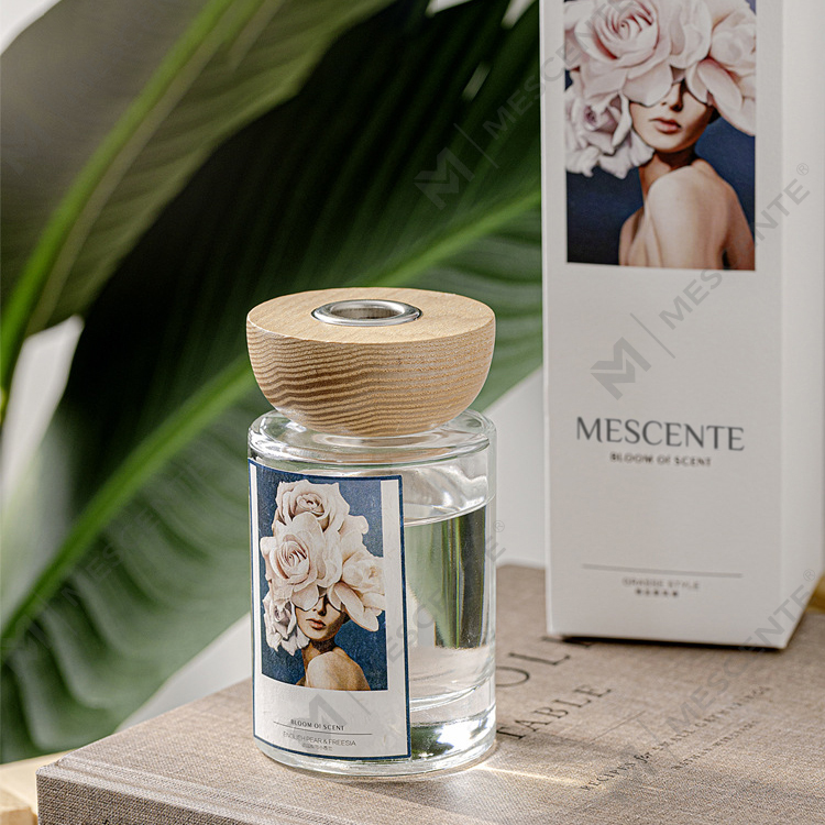 M&Scent Großhandel Private-Label-Glasflaschen-Stick-Diffusor-Sets mit Stopfen