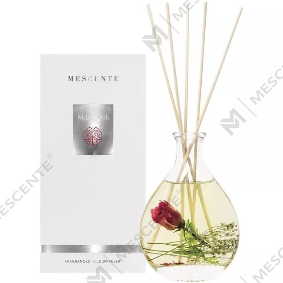 M&Scent Großhandel mit luxuriösen Private-Label-Glasflaschen-Rattanstäbchen-Diffusor-Sets mit Stopfen