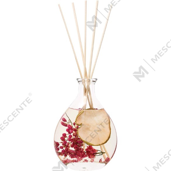 M&Scent Großhandel mit luxuriösen Private-Label-Glasflaschen-Rattanstäbchen-Diffusor-Sets mit Stopfen