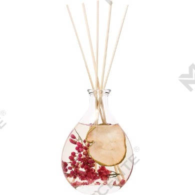 M&Scent Großhandel mit luxuriösen Private-Label-Glasflaschen-Rattanstäbchen-Diffusor-Sets mit Stopfen