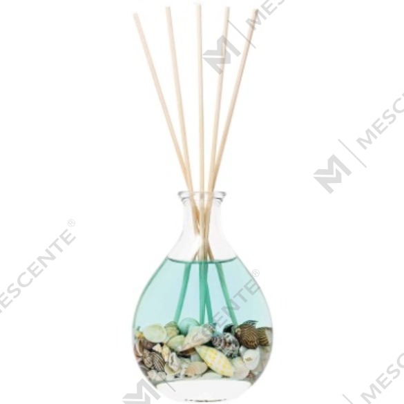 M&Scent Großhandel mit luxuriösen Private-Label-Glasflaschen-Rattanstäbchen-Diffusor-Sets mit Stopfen