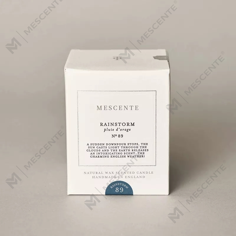 M&Scent Großhandel Neue Luxus-Sojakerze mit kundenspezifischem Private-Label-Weihnachtskristallglas und Kerzen-Duft-Sojakerze mit Deckel