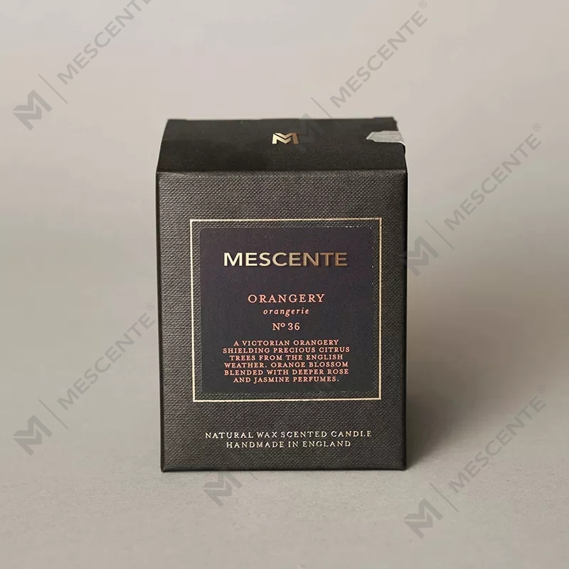 M&Scent Großhandel Neue Luxus-Sojakerze mit kundenspezifischem Private-Label-Weihnachtskristallglas und Kerzen-Duft-Sojakerze mit Deckel