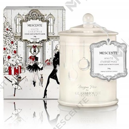 M&Scent Wholesale Luxus-Sojakerzen im kundenspezifischen Private Label-Weihnachtsglas mit gewölbtem Duft und Deckel